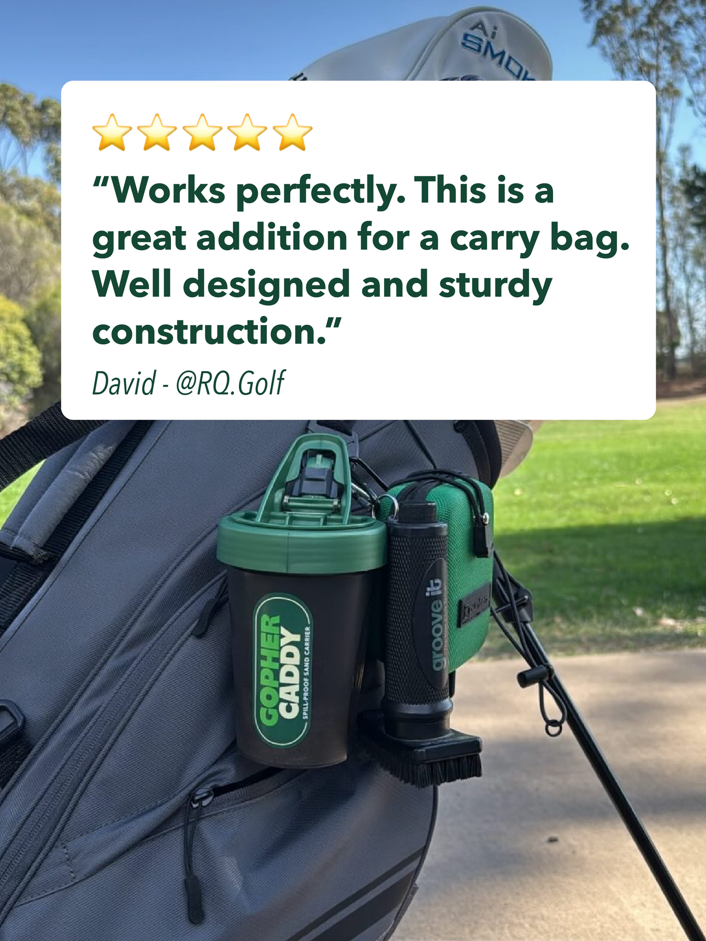 Gopher Caddy Compact Twin Pack